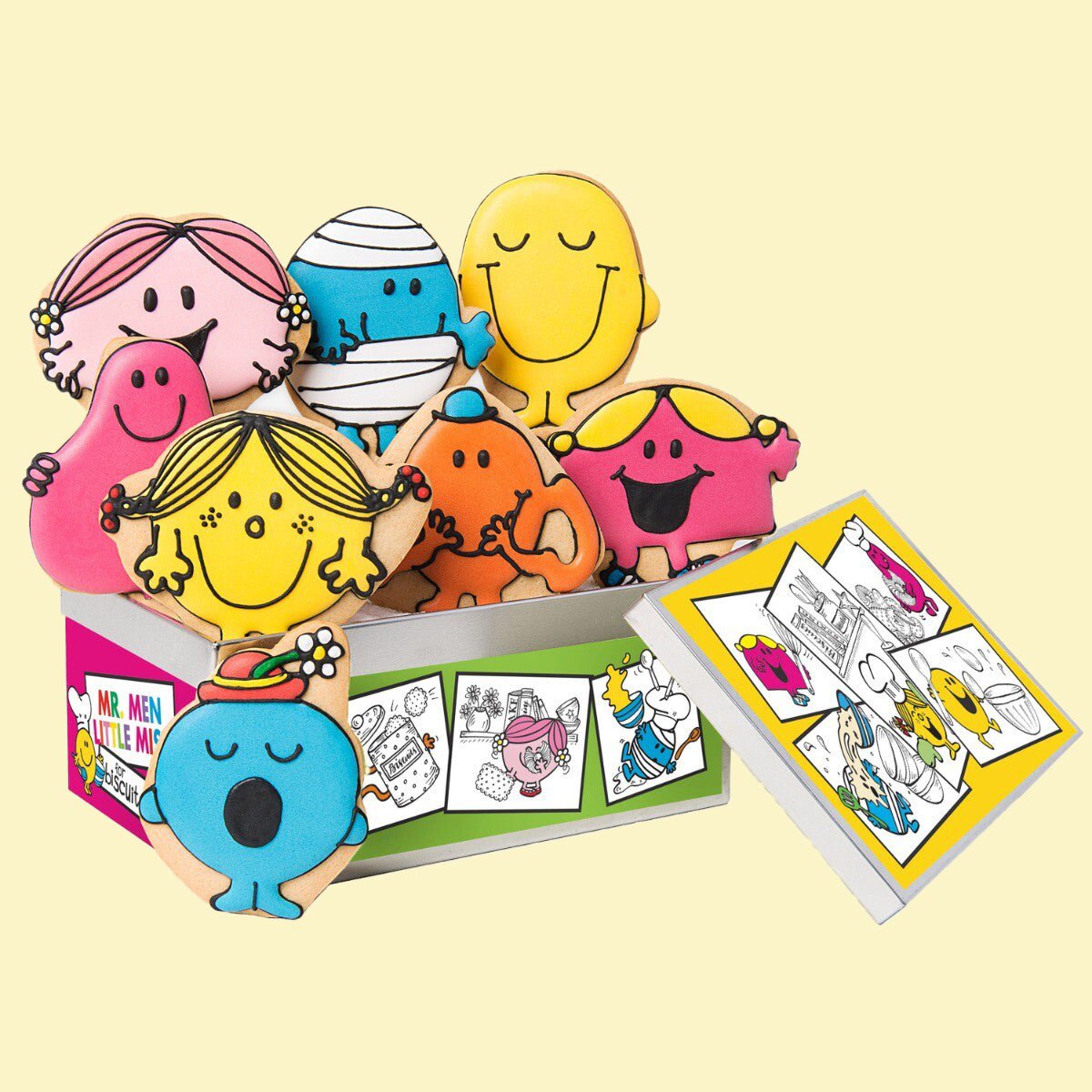 Mr Little Miss Biscuit Tin