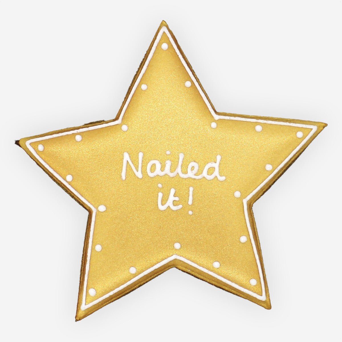 Nailed It Letterbox Biscuit - Biscuiteers