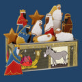 Nativity Christmas Biscuit Tin - Biscuiteers