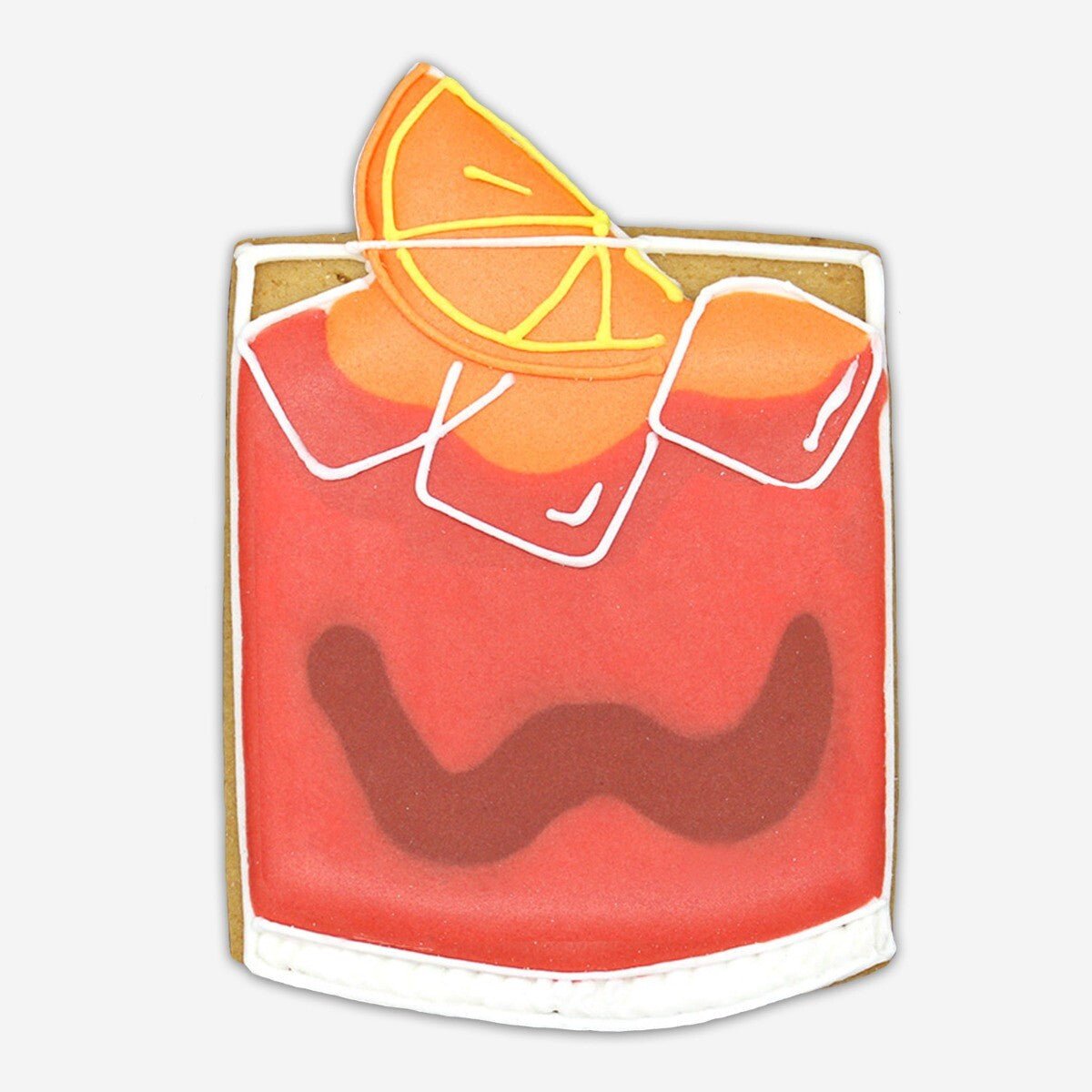Negroni Lovers Gift Box - Biscuiteers