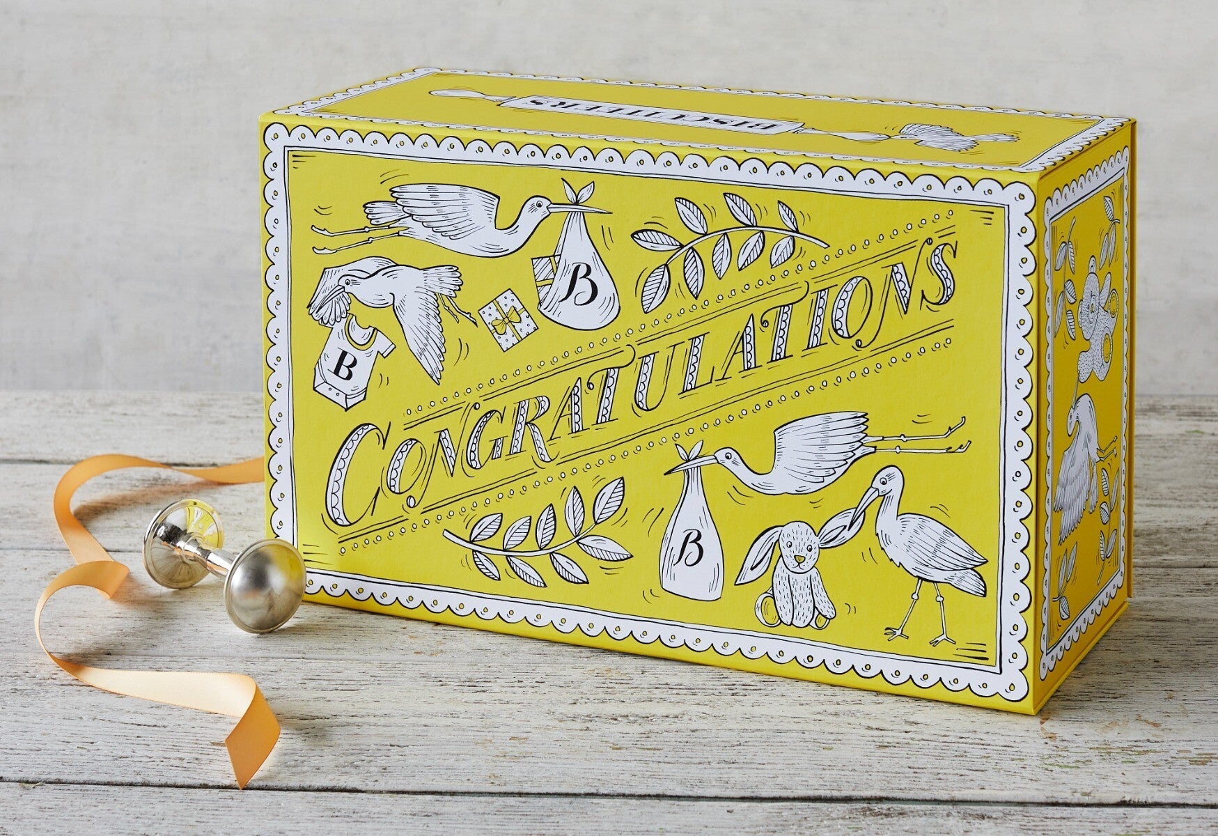 New Baby Gift Box - Biscuiteers