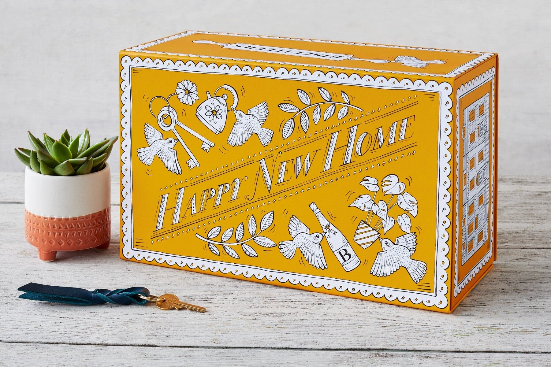 New Home Gift Box - Biscuiteers