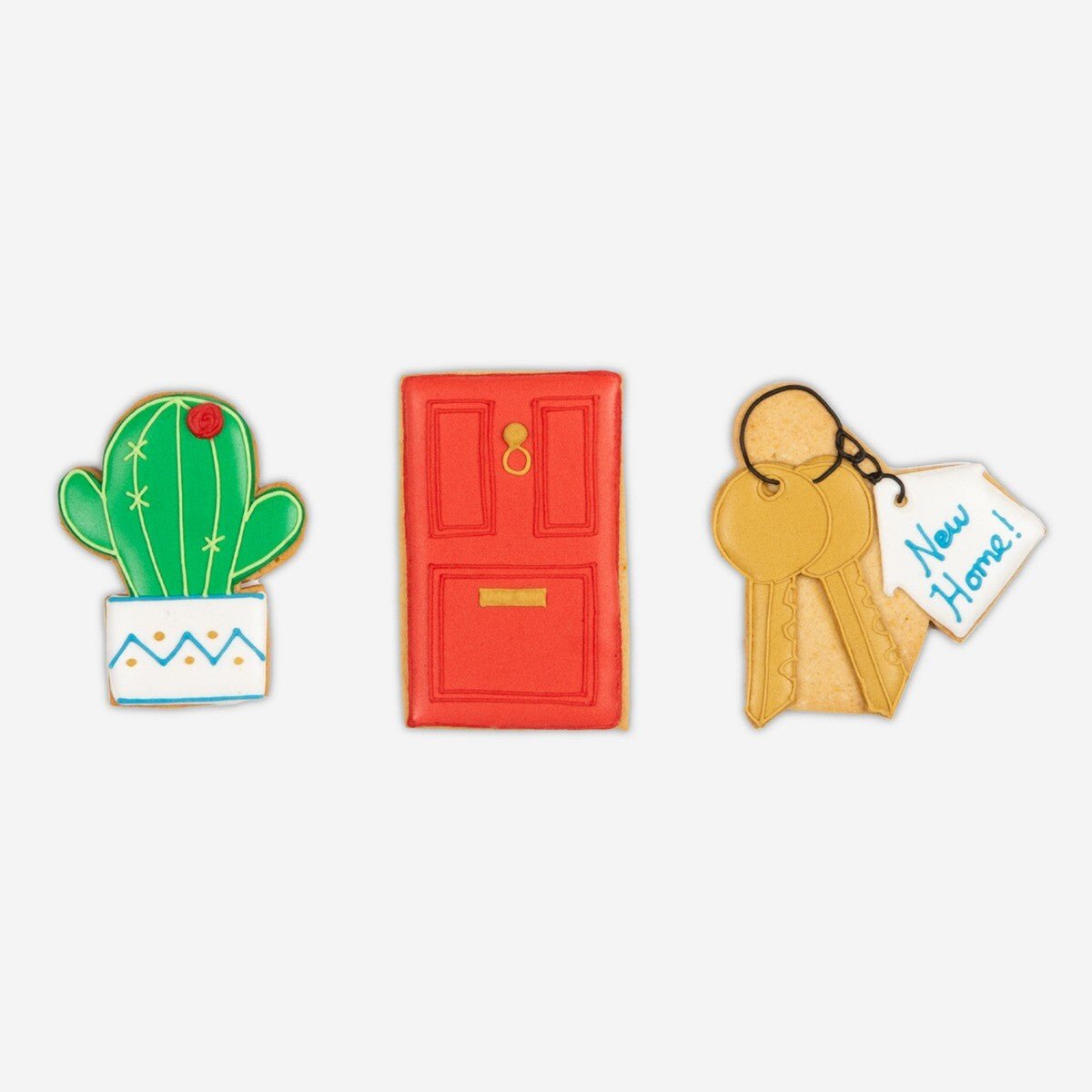 New Home Letterbox Biscuits - Biscuiteers