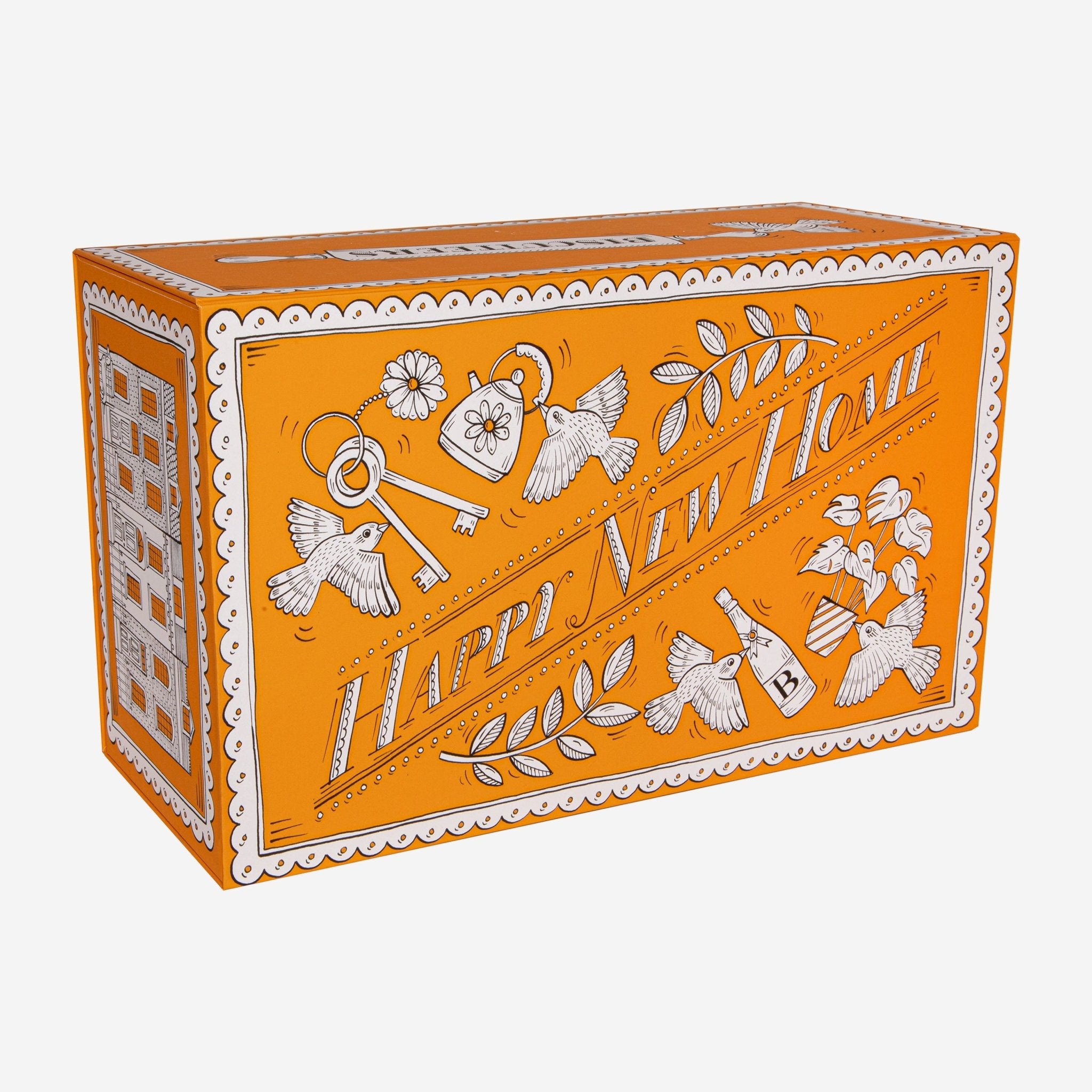 New Home Luxury Gift Box - Biscuiteers