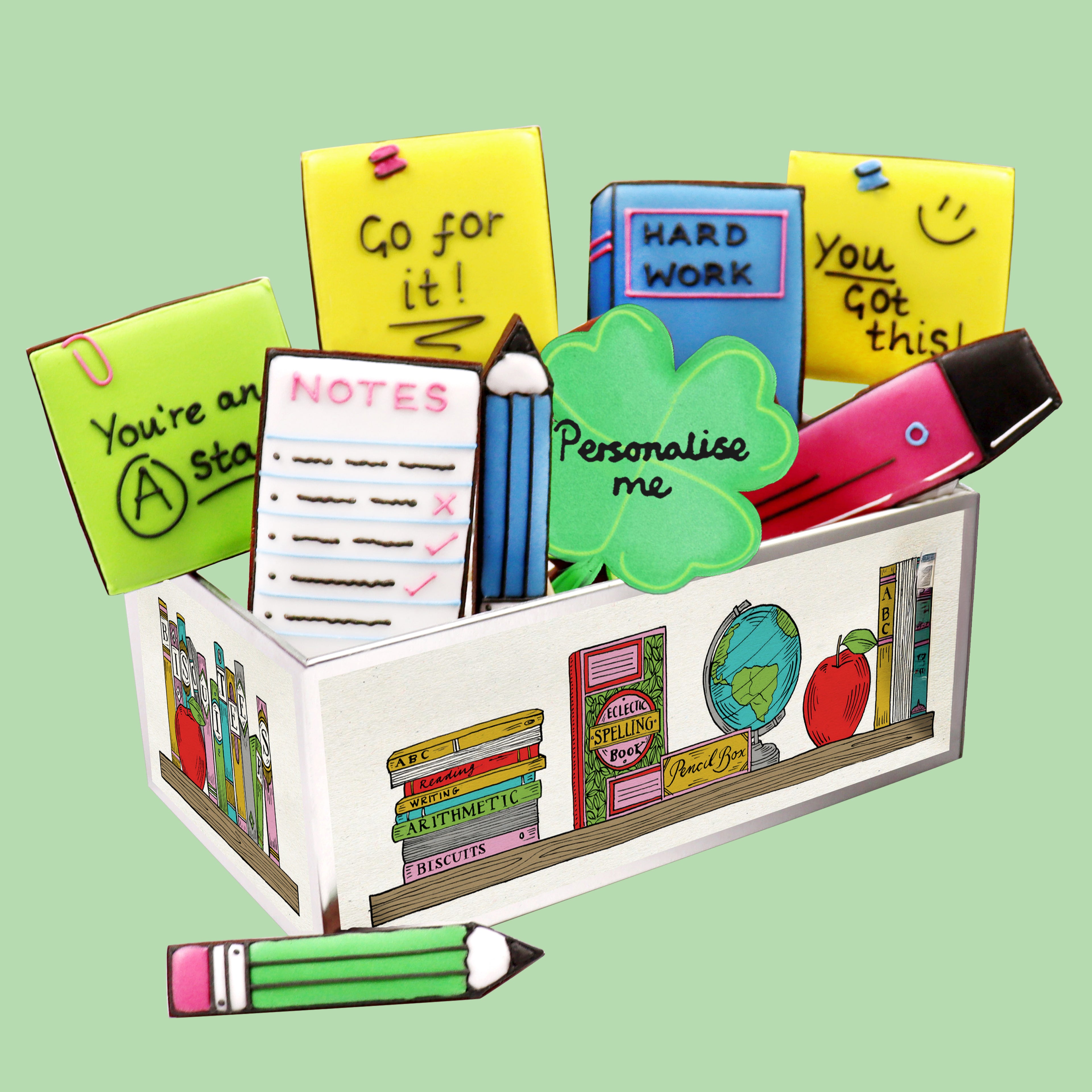 Exam Superstar Biscuit Tin