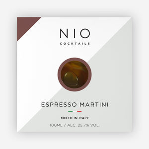 Nio Espresso Martini Cocktail 100ml - Biscuiteers