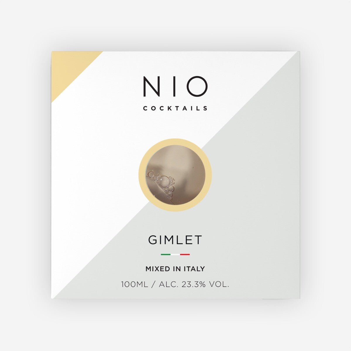 Nio Gimlet Cocktail 100ml - Biscuiteers
