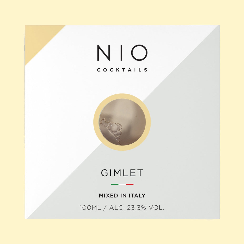 Nio Gimlet Cocktail 100ml - Biscuiteers