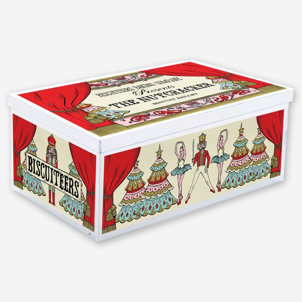 Nutcracker Biscuit Tin - Biscuiteers