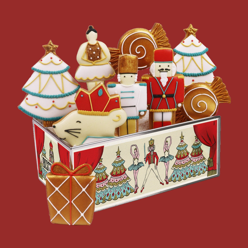 Nutcracker Gift Box - Biscuiteers