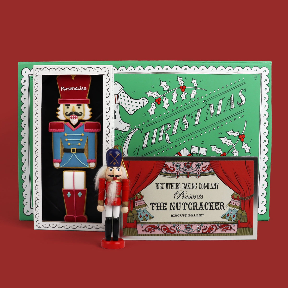Nutcracker Gift Box - Biscuiteers