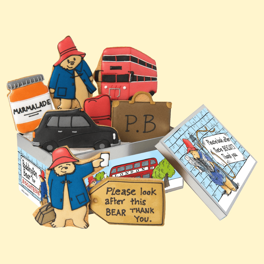 Paddington Bear Baby Gift Box - Biscuiteers
