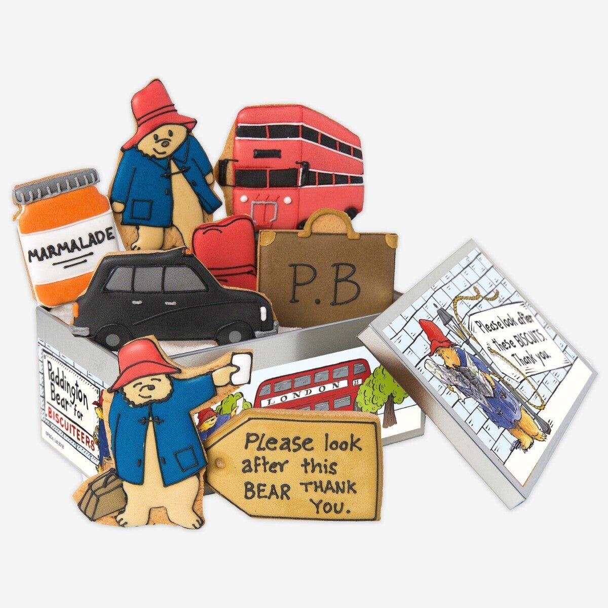 Paddington Bear™ Biscuit Tin - Biscuiteers