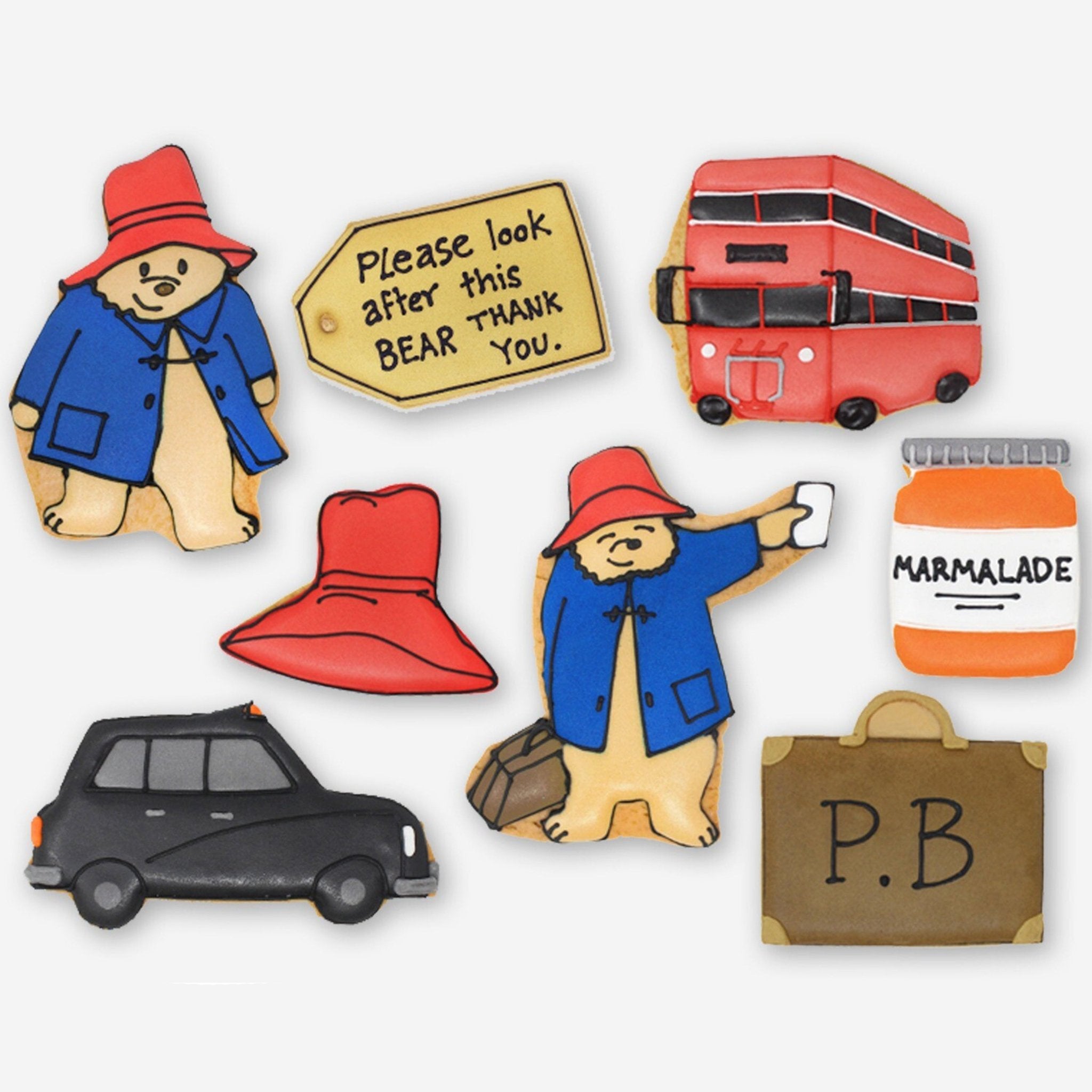 Paddington Bear Children's Gift Box - Biscuiteers
