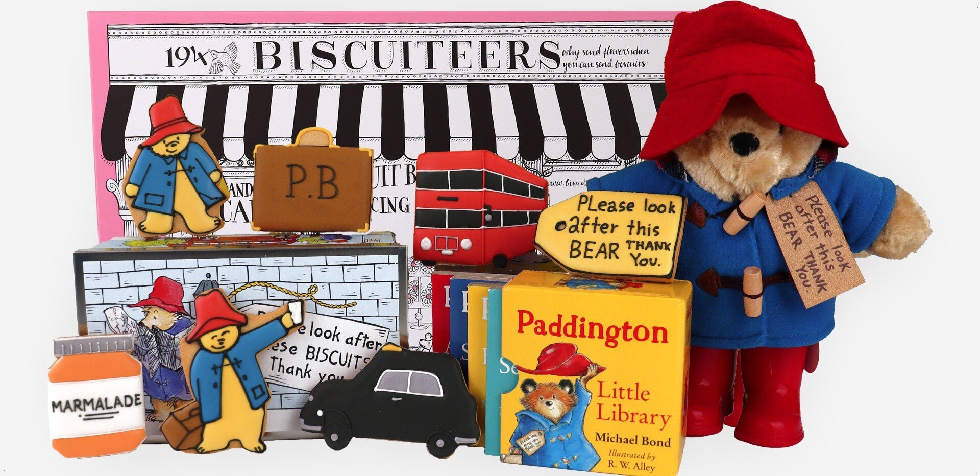 Paddington Bear Children's Gift Box - Biscuiteers