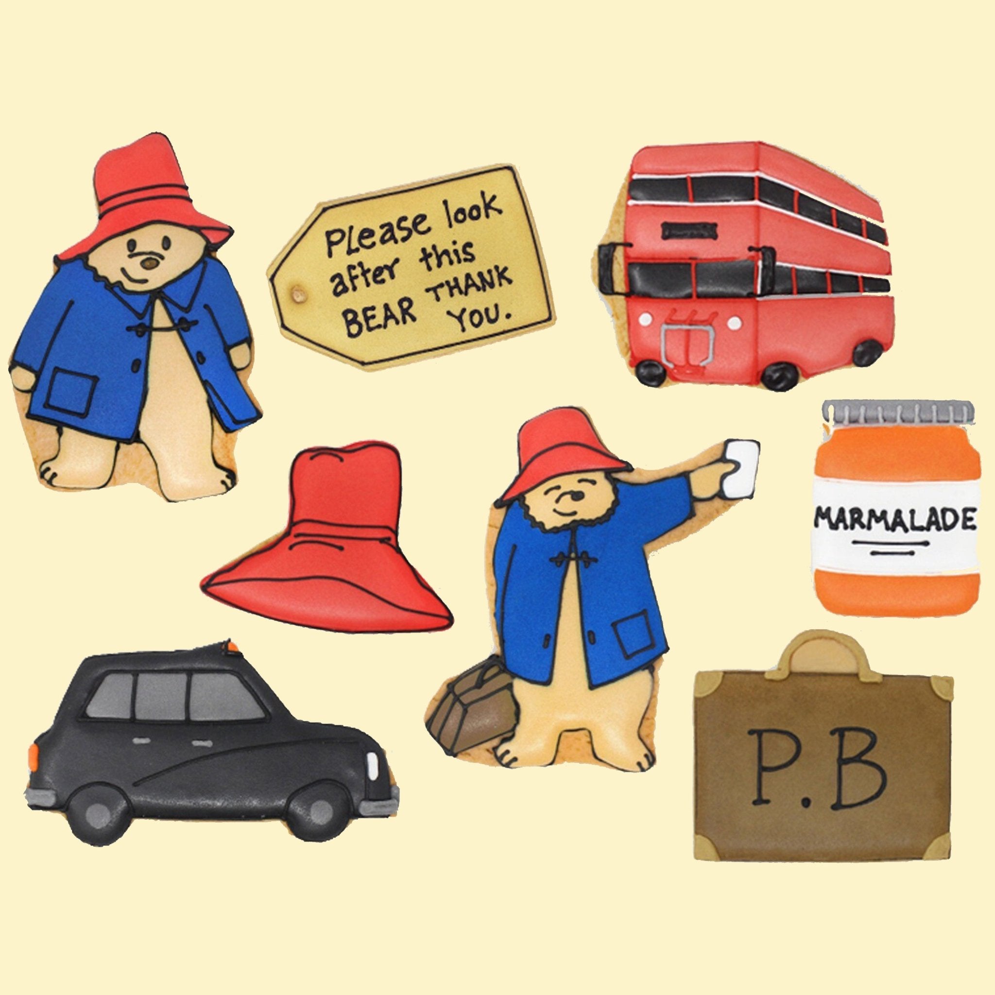 Paddington Bear Children's Gift Box - Biscuiteers