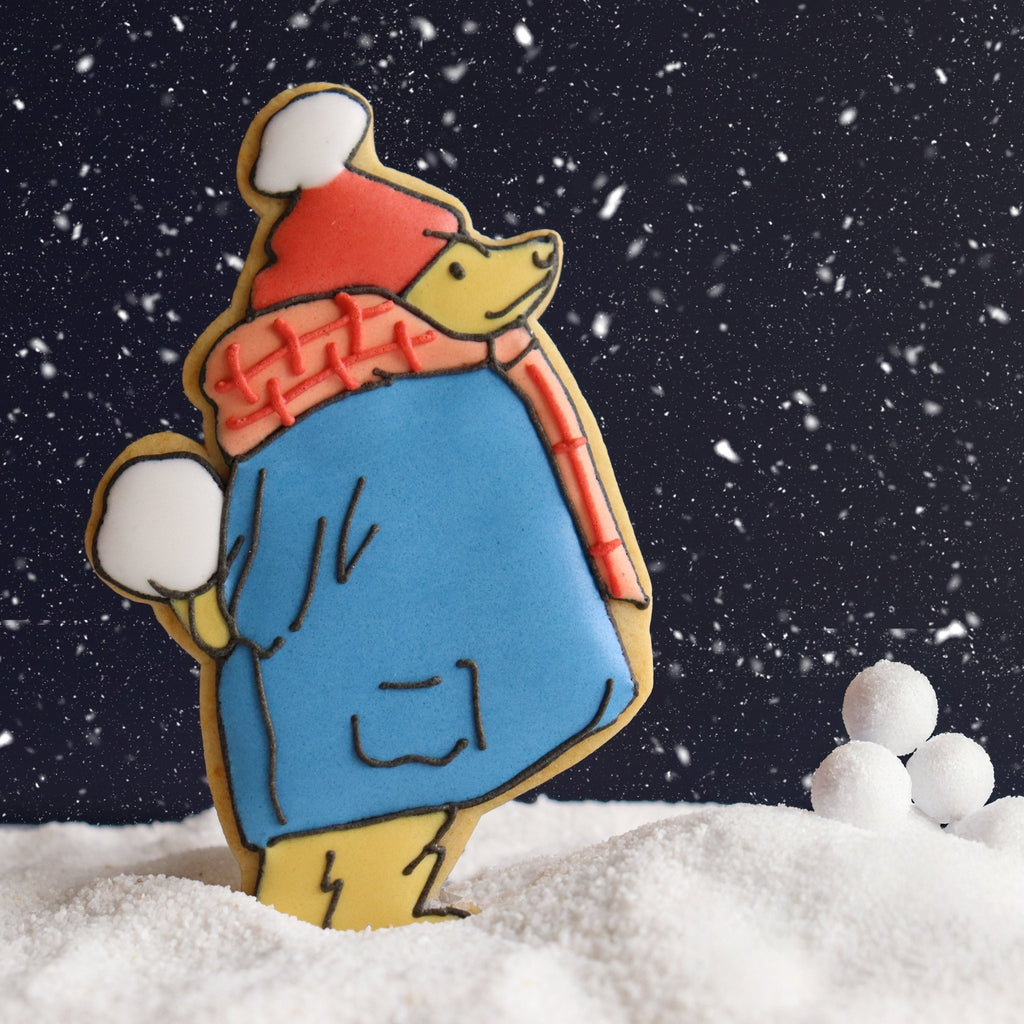 Paddington Bear Christmas Letterbox Biscuit - Biscuiteers