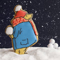 Paddington Bear Christmas Letterbox Biscuit - Biscuiteers