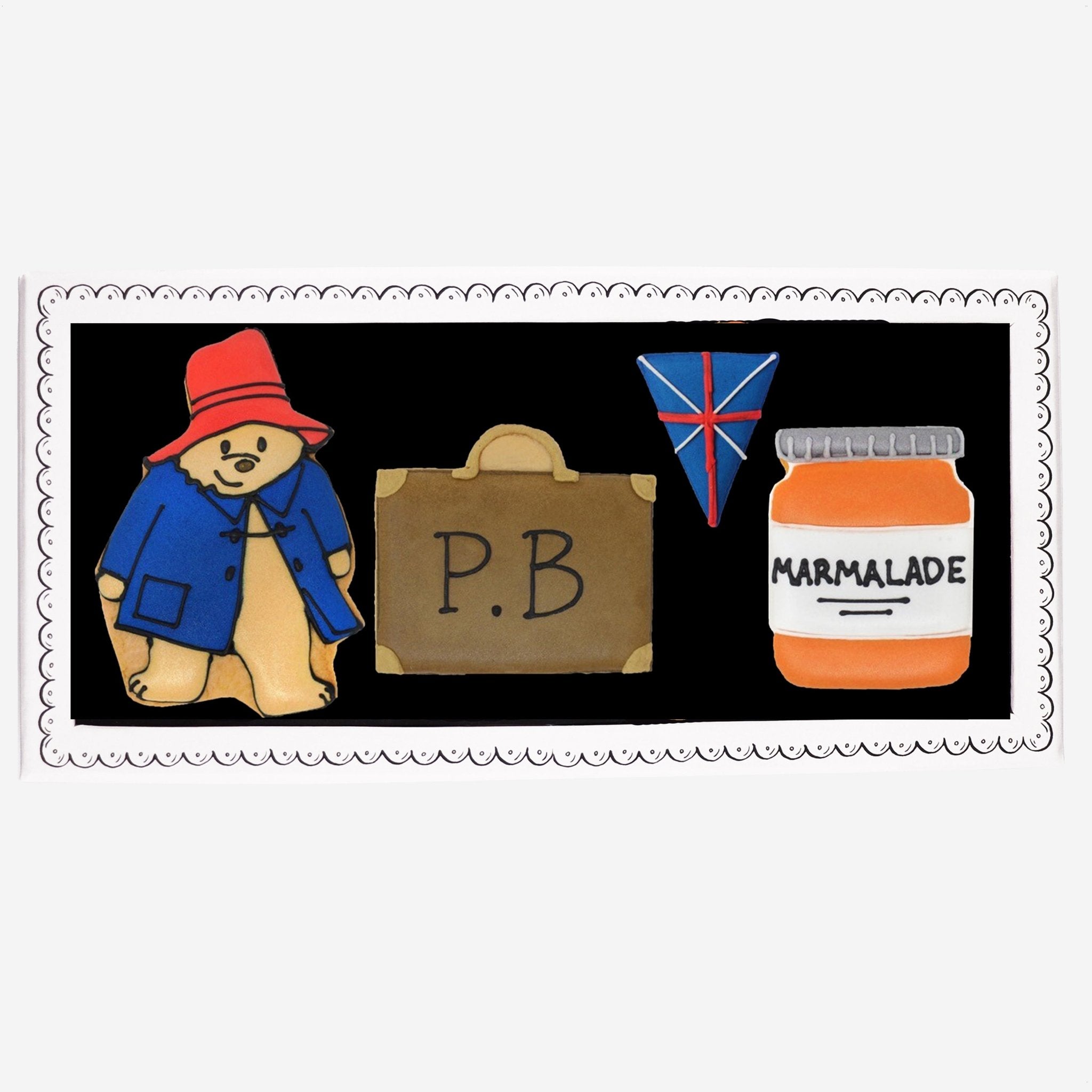 Paddington Bear™ Letterbox Biscuits - Biscuiteers