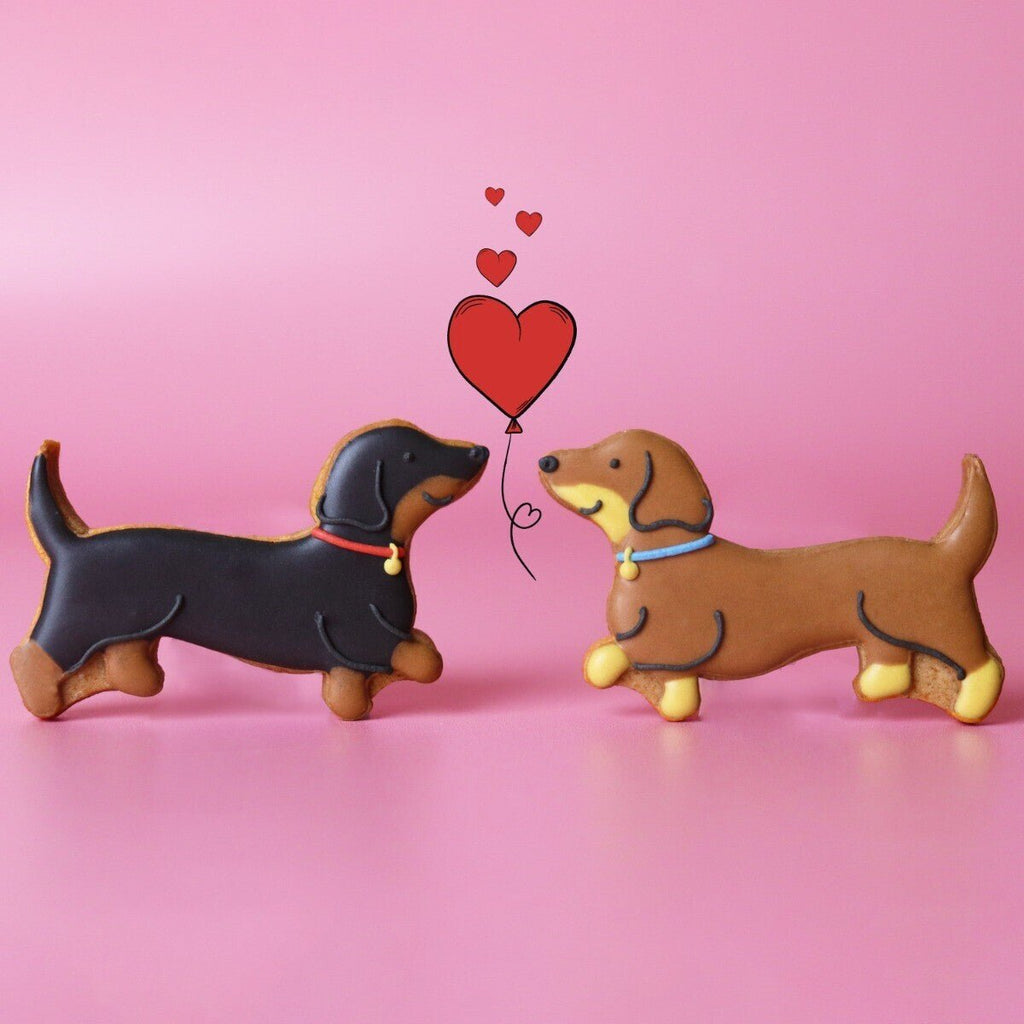 Pair Of Sausages Letterbox Biscuits - Biscuiteers
