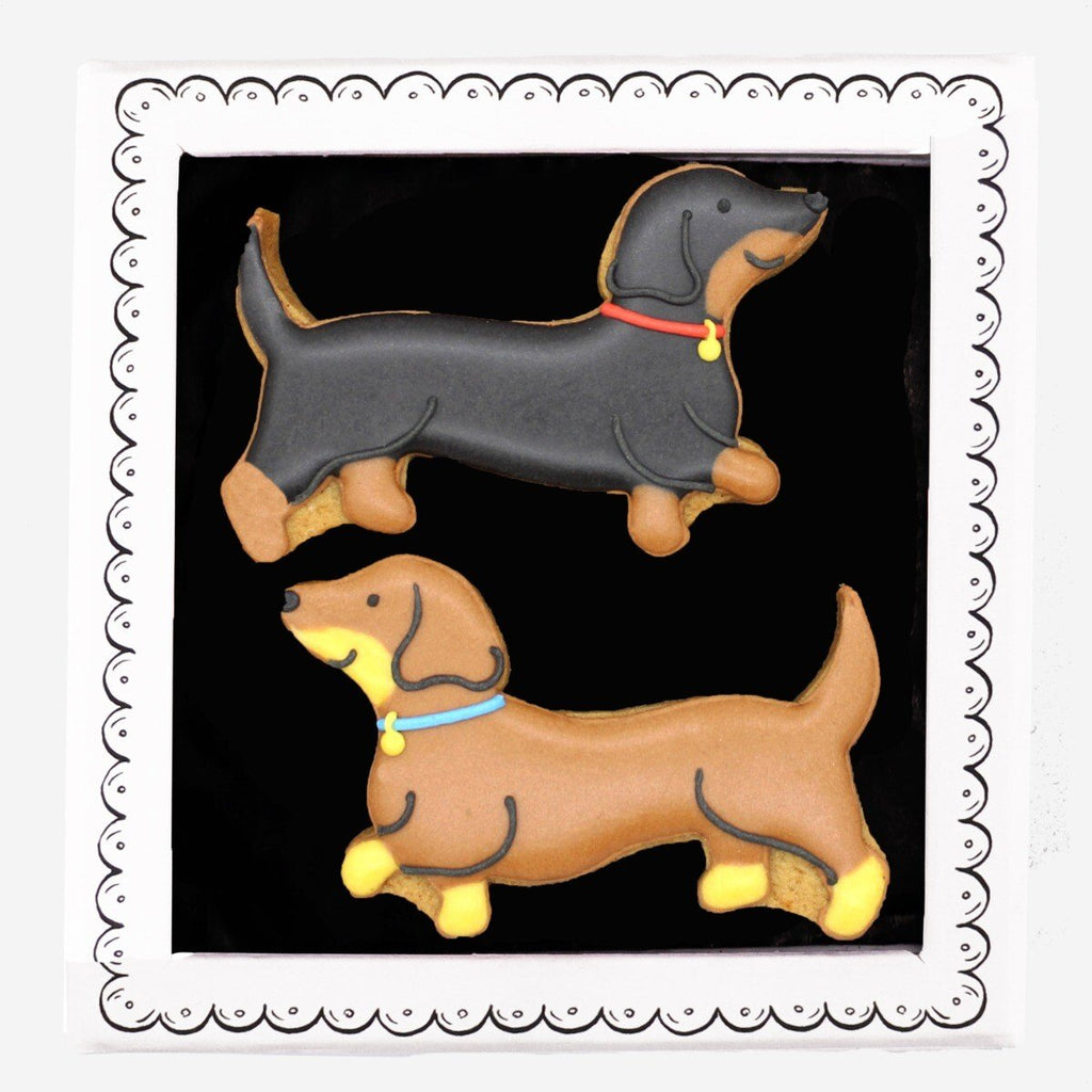 Pair Of Sausages Letterbox Biscuits - Biscuiteers