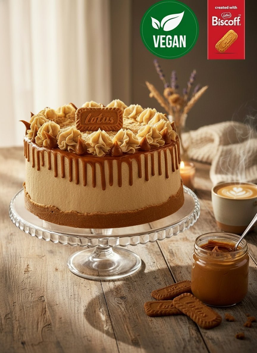 Patisserie Valerie Biscoff Cake - Biscuiteers