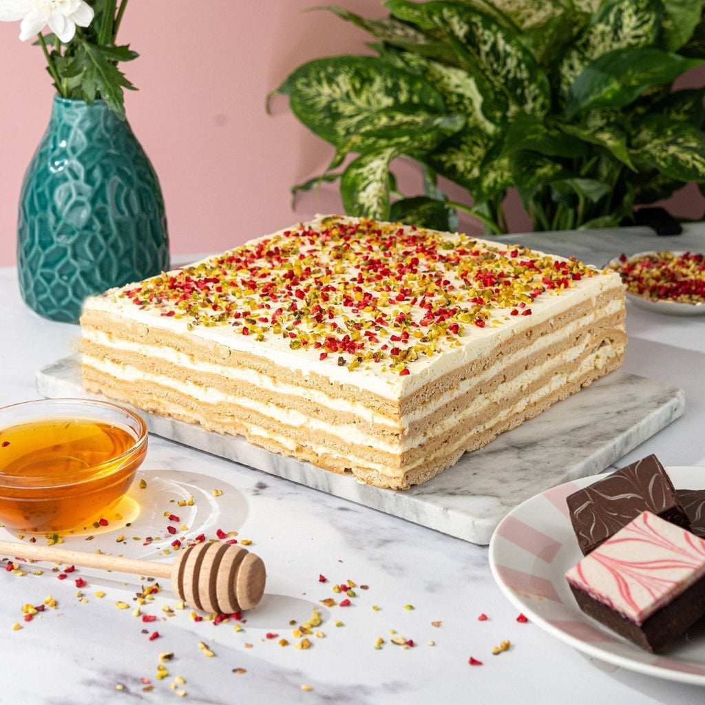 Patisserie Valerie Honey Cake - Biscuiteers