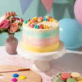 Patisserie Valerie Pastel Dream Celebration Cake - Biscuiteers