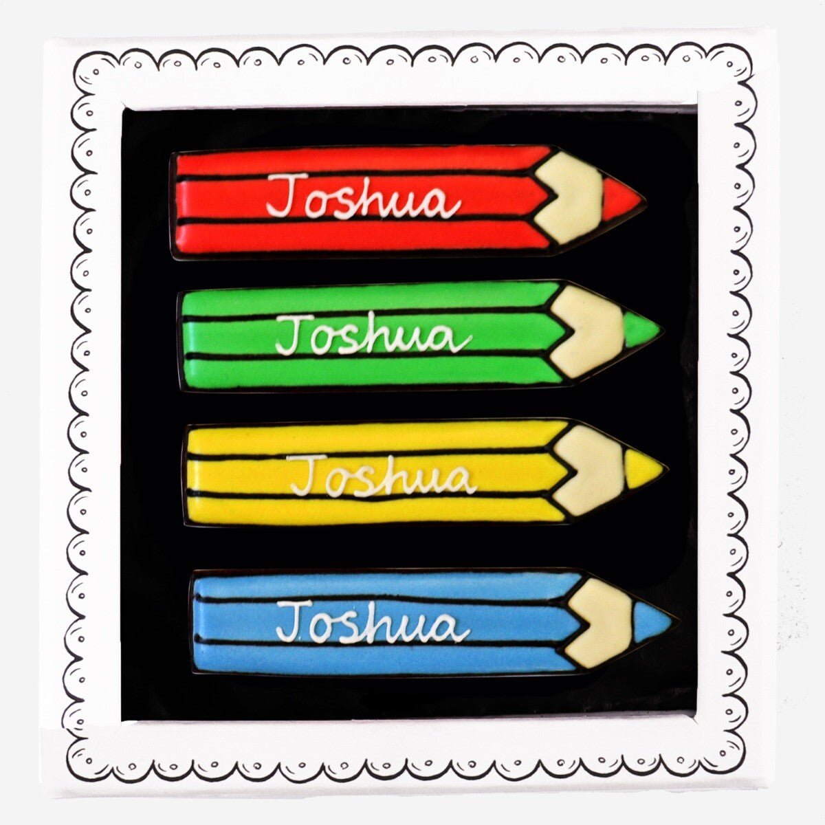 Pencils Biscuits - Biscuiteers