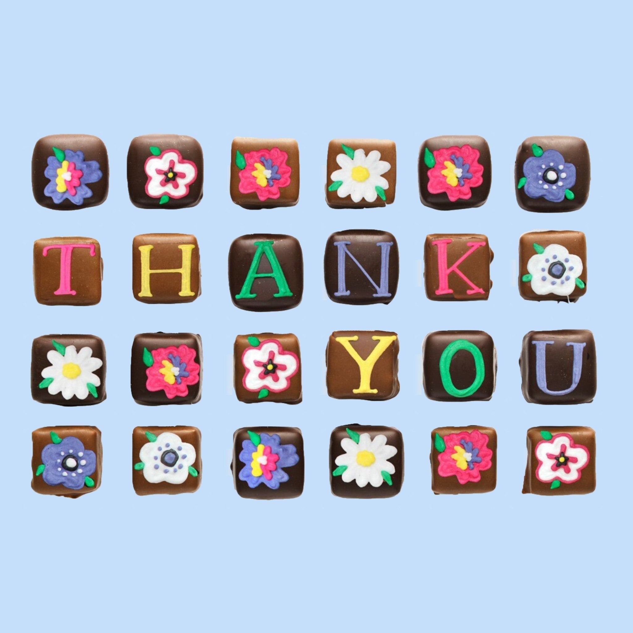 Personalised Bouquet Chocolates Medium Tin - Biscuiteers