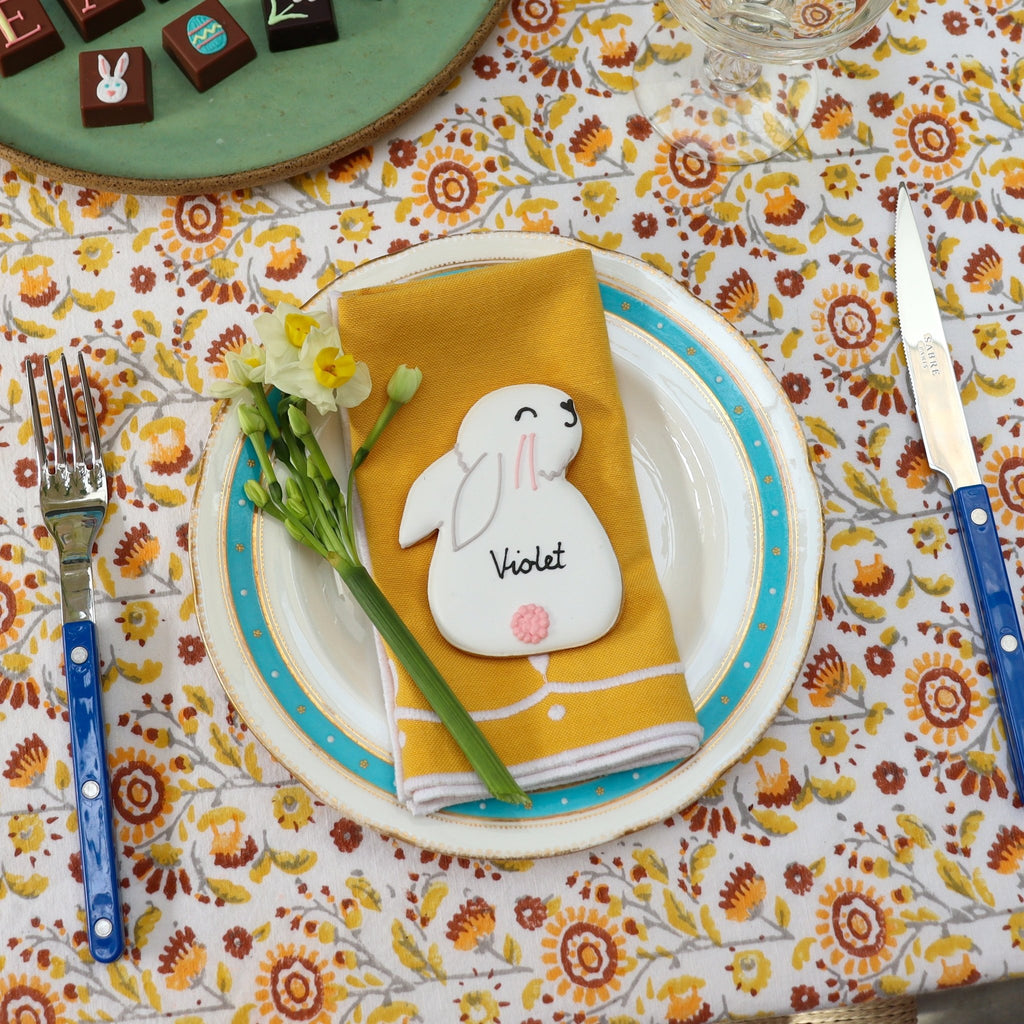 Personalised Bunny Letterbox Biscuit - Biscuiteers