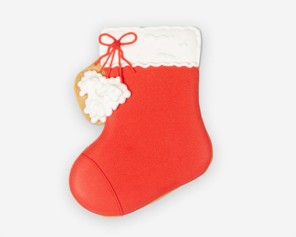 Personalised Christmas Stocking Biscuit - Biscuiteers