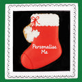 Personalised Christmas Stocking Biscuit - Biscuiteers