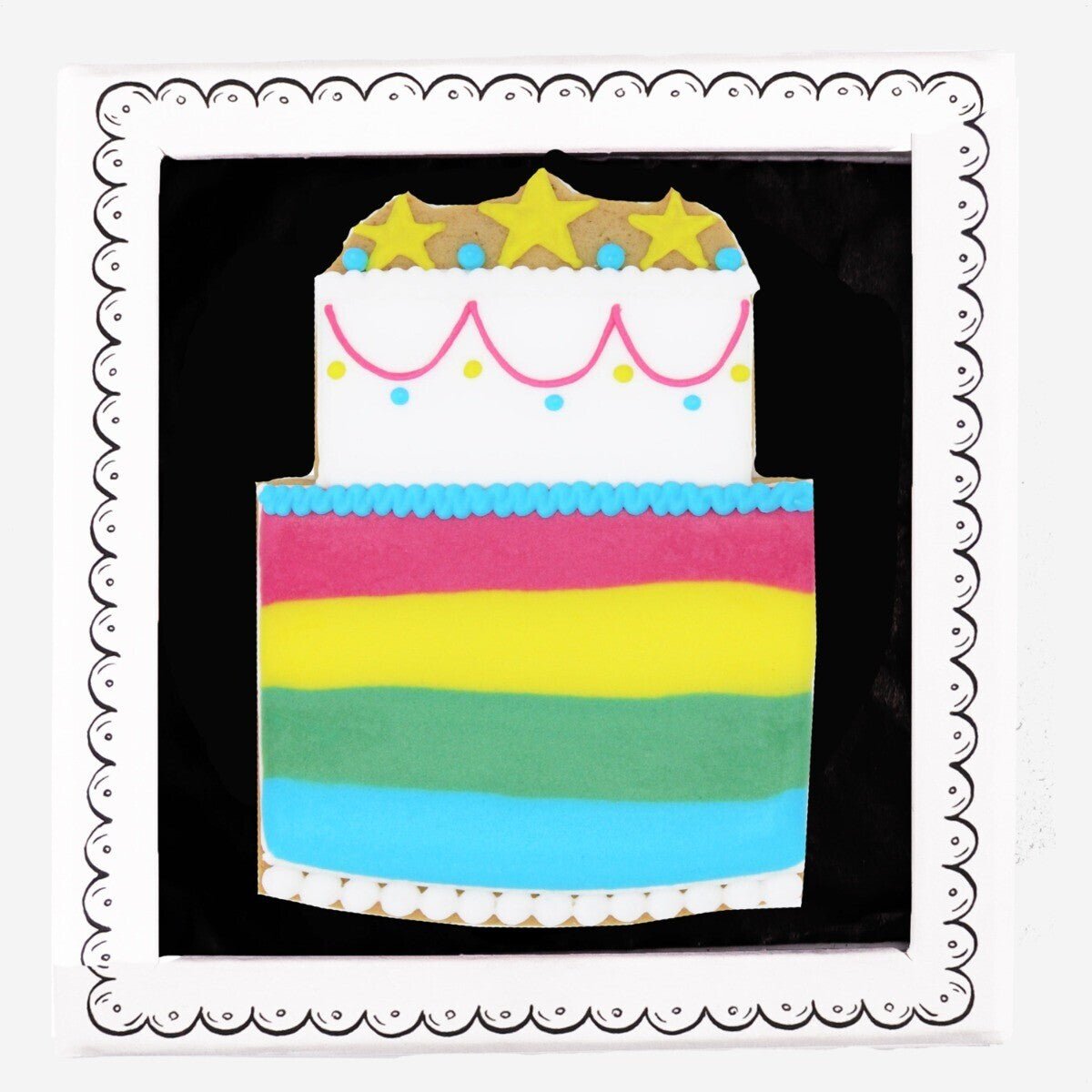 Personalised Congratulations Letterbox Biscuit - Biscuiteers