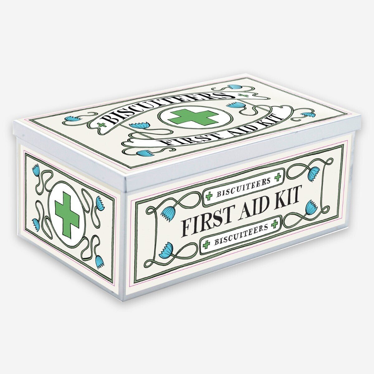 Personalised First Aid Biscuit Tin - Biscuiteers