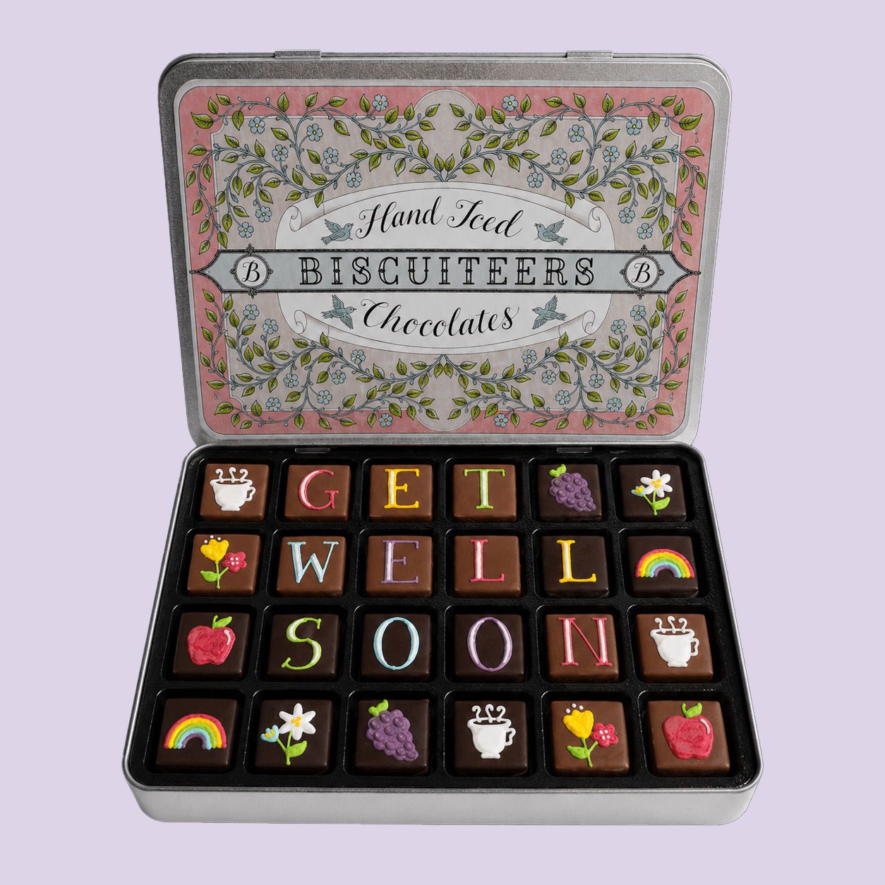 Personalised Get Well Soon Chocolates Medium Tin