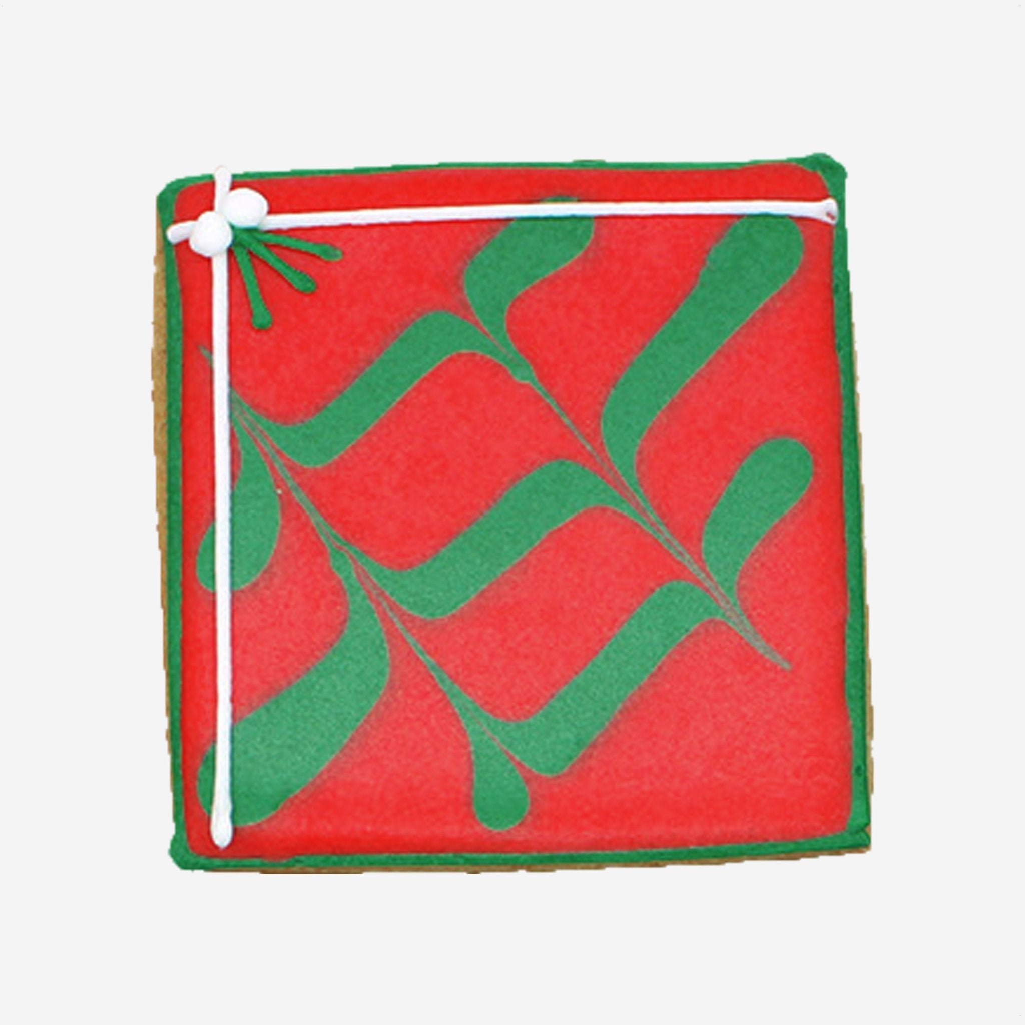 Personalised Gingerbread Happy Christmas Luxe Biscuit Tin - Biscuiteers