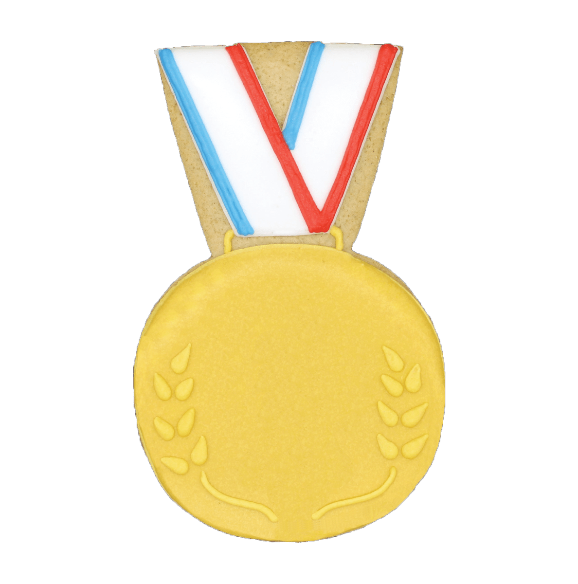 Personalised Gold Medal Letterbox Biscuit - Biscuiteers
