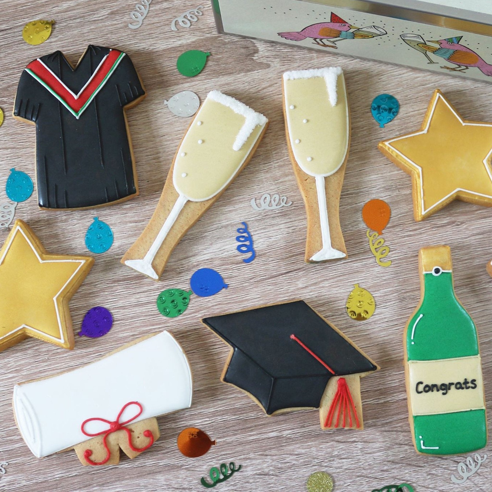Personalised Graduation Biscuit Tin - Biscuiteers