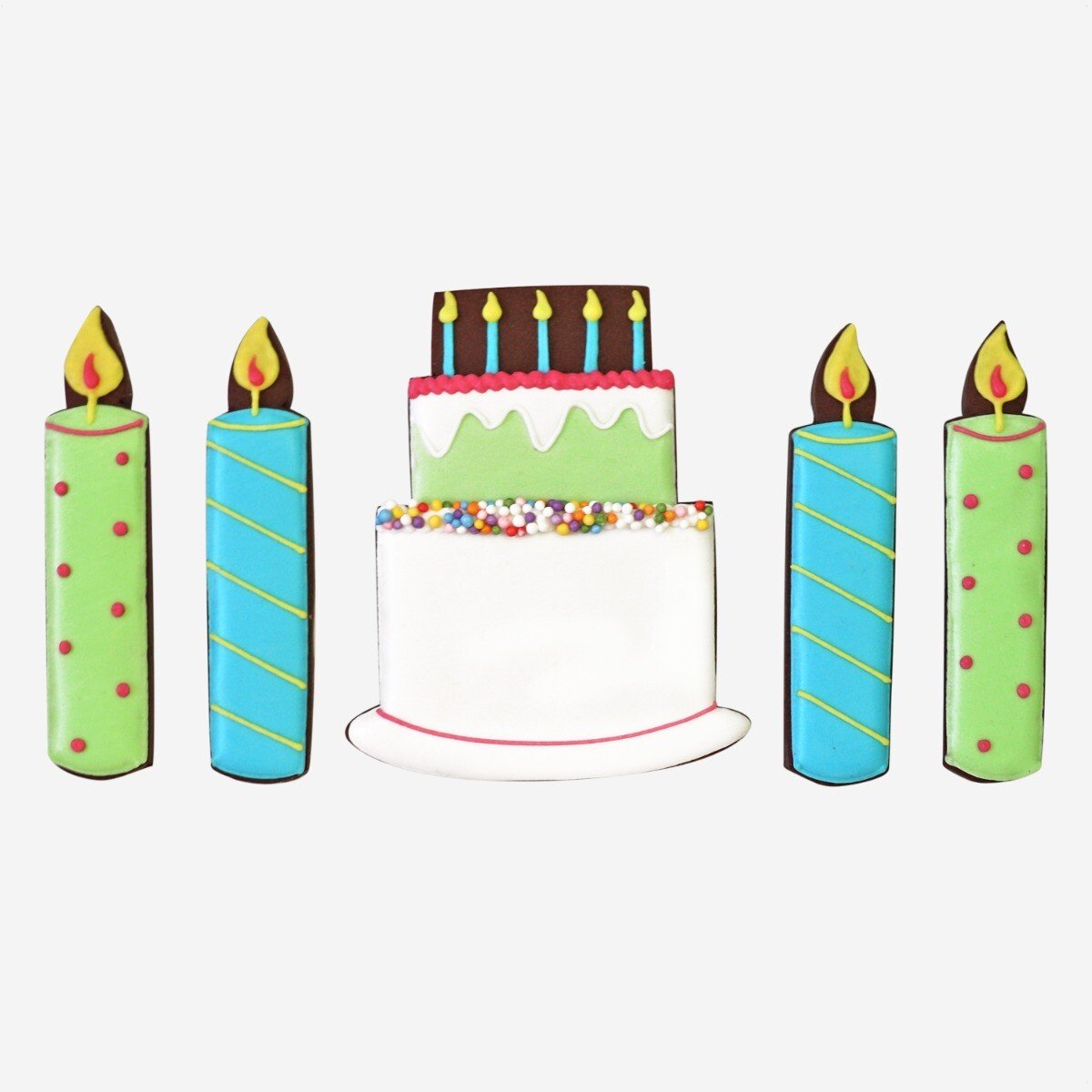 Personalised Happy Birthday Letterbox Biscuits - Biscuiteers