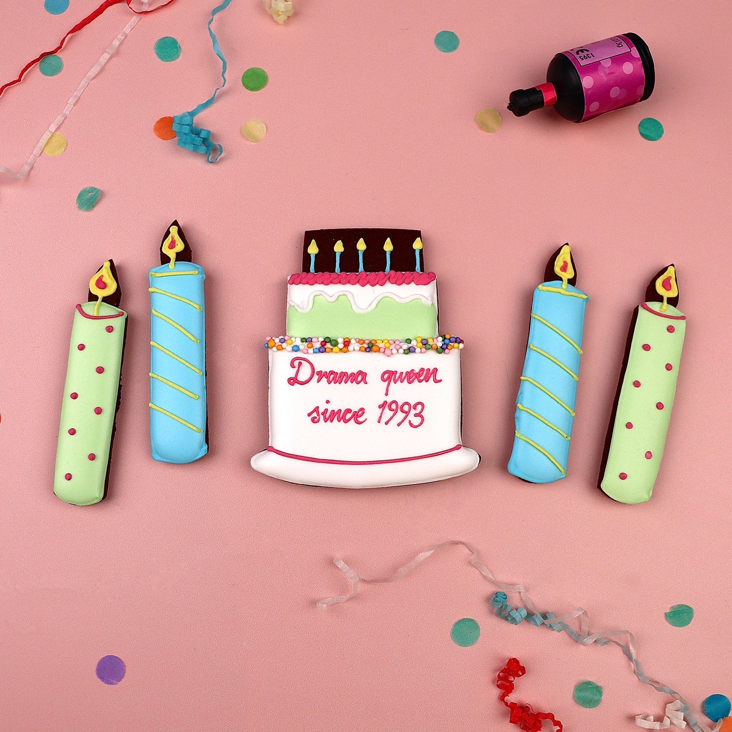 Personalised Happy Birthday Letterbox Biscuits - Biscuiteers