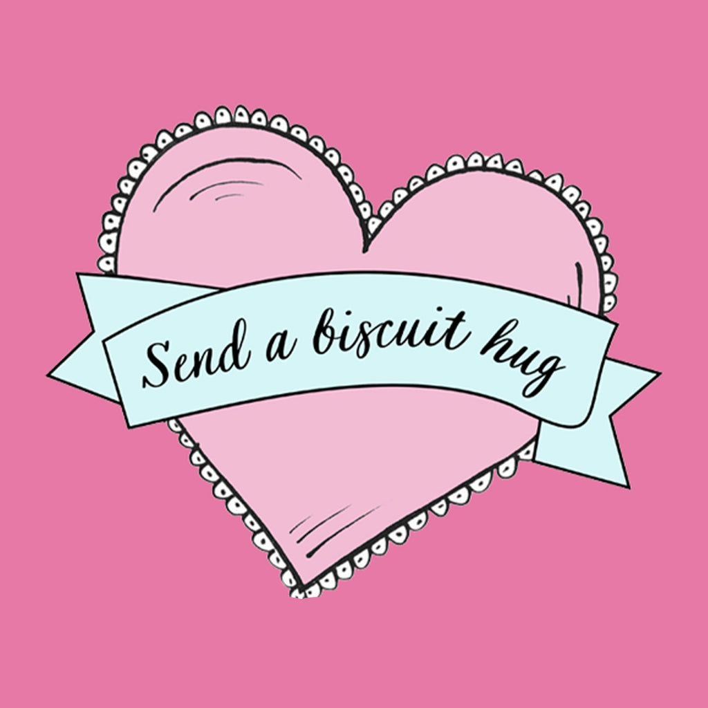 Personalised Heart Letterbox Biscuit - Biscuiteers