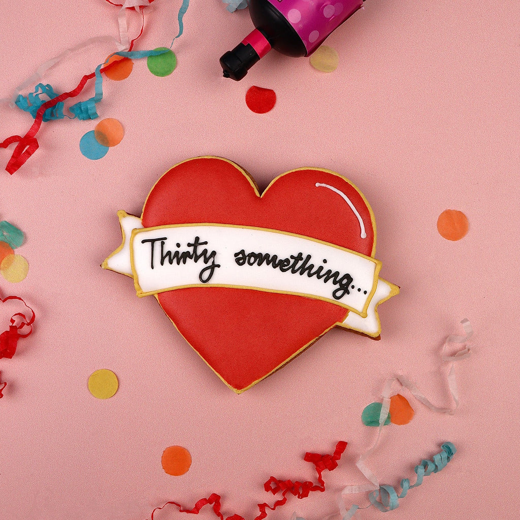 Personalised Heart Letterbox Biscuit - Biscuiteers