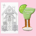 Personalised Margarita Cocktail Letterbox Biscuit - Biscuiteers