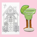 Personalised Margarita Cocktail Letterbox Biscuit - Biscuiteers