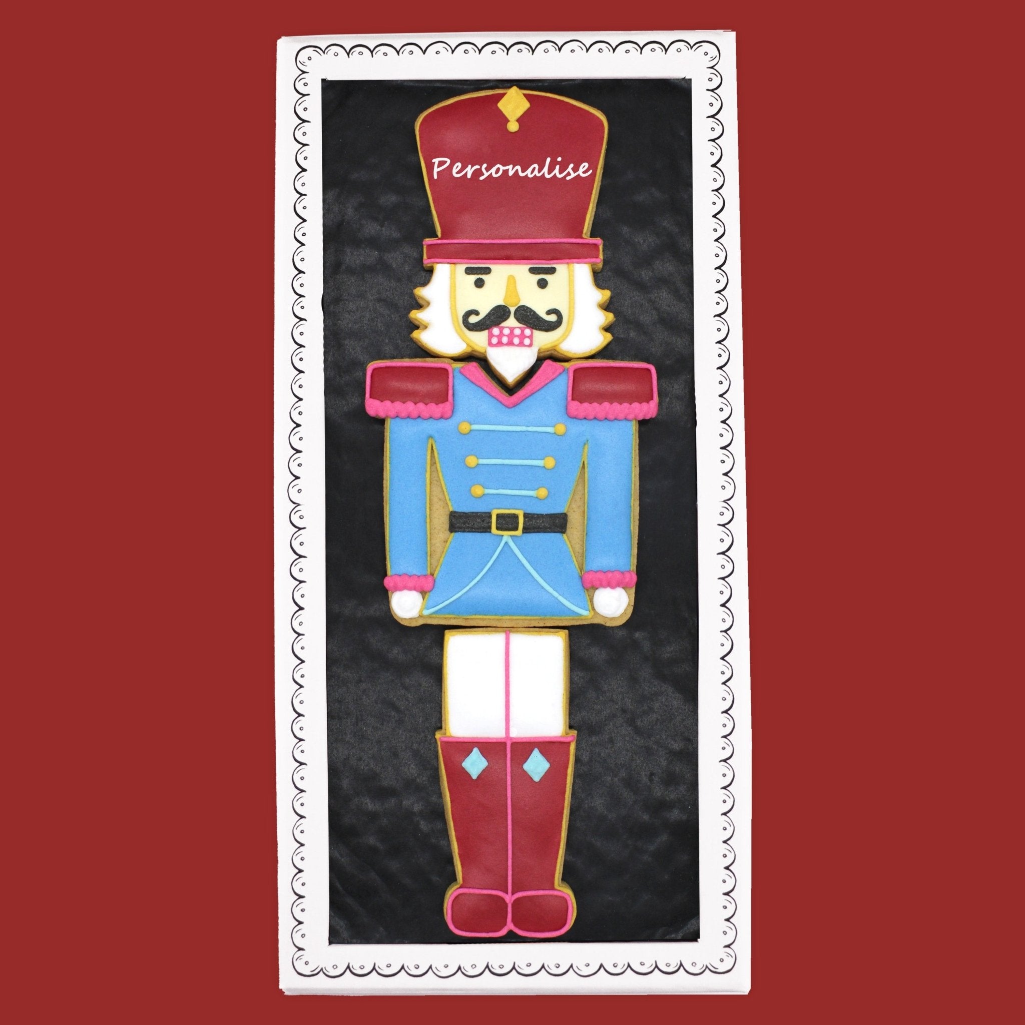 Personalised Nutcracker Letterbox Biscuit - Biscuiteers