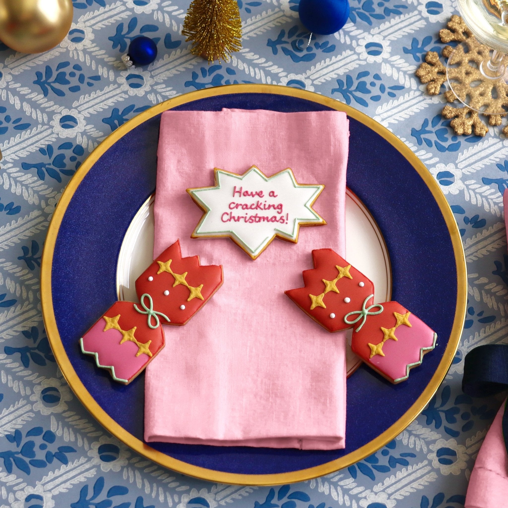 Personalised Popping Cracker Letterbox Biscuits - Biscuiteers