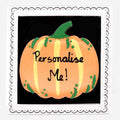 Personalised Pumpkin Letterbox Biscuit - Biscuiteers