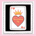 Personalised Queen of Hearts Letterbox Biscuit - Biscuiteers