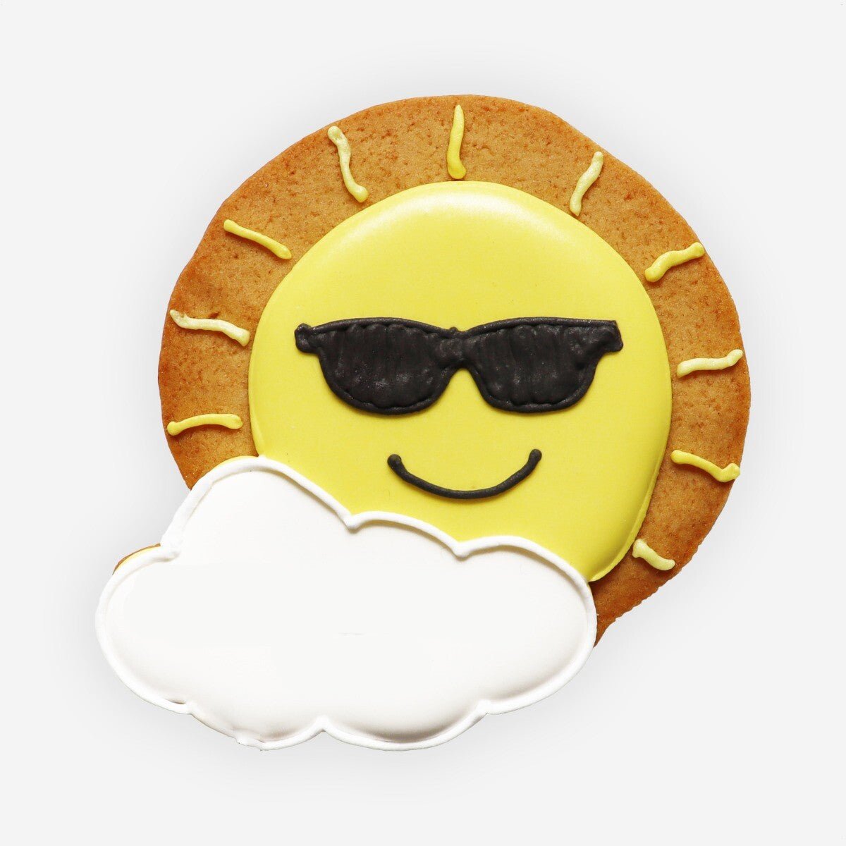 Personalised Sun Letterbox Biscuit - Biscuiteers